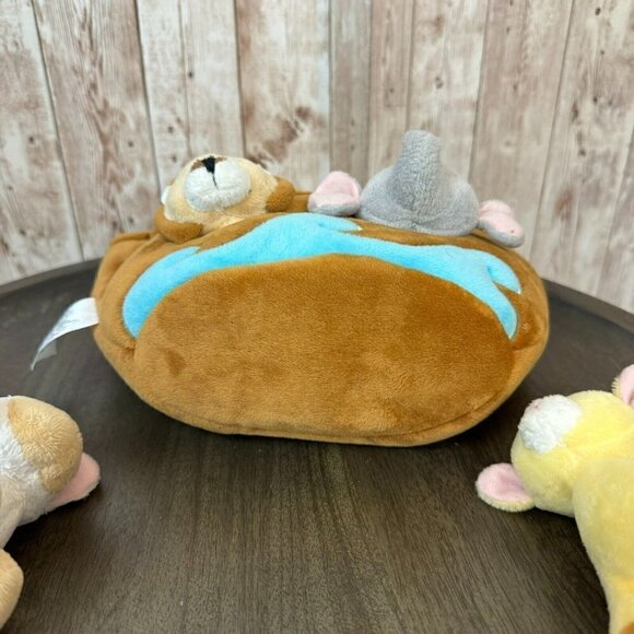 Baby Ganz Collection Noah's Ark 4 Stuffed Animal Toys Interactive Multicolor - Picture 5 of 7